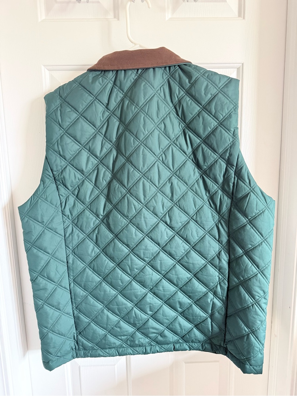 Brooks Brothers Insulated Quilted Sleeveless Puffer Vest in Forest Green NWOT - Picture 10 of 14